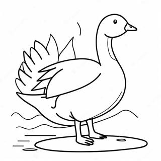 Goose Coloring Page 19343-15731