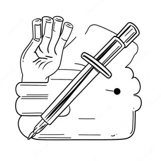 Phlebotomy Coloring Page 19353-15740