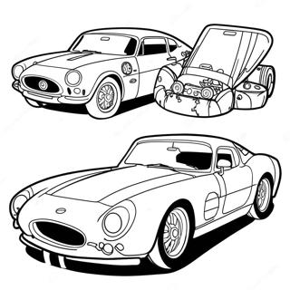 Classic Jdm Sports Car Coloring Page 19374-15755