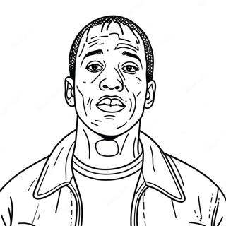 Travis Scott Coloring Page 19413-15791