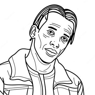 Travis Scott Coloring Page 19413-15792