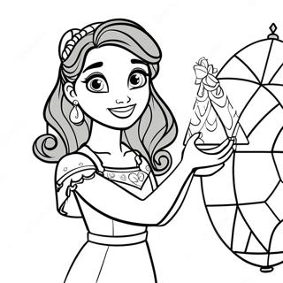 Elena Of Avalor Coloring Pages