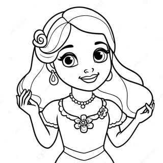 Elena Of Avalor Coloring Page 1941-1662