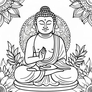 Buddha Coloring Page 19423-15794