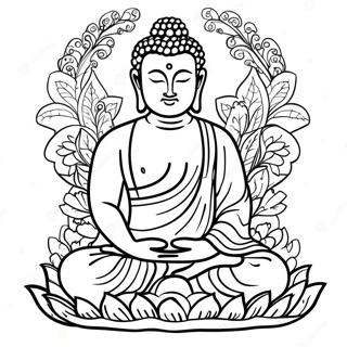 Buddha Coloring Page 19423-15795