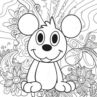 Disney Trippy Coloring Pages