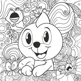 Disney Trippy Coloring Page 19483-15842