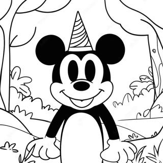 Disney Trippy Coloring Page 19483-15844