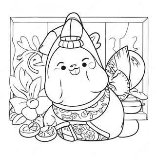 Mitsuri Kanroji Coloring Page 1951-1671