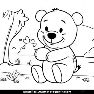 Classic Winnie The Pooh Coloring Page 19523-15872