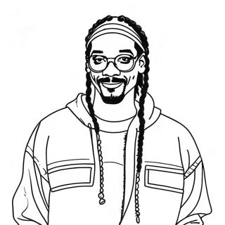 Snoop Dogg Coloring Pages