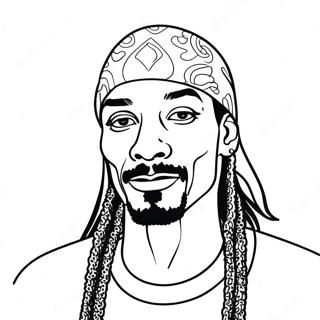 Snoop Dogg Coloring Page 19543-15891