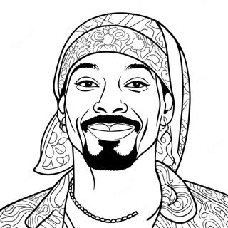 Snoop Dogg Coloring Page 19543-15892