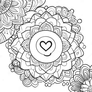 Chakra Symbol Coloring Page 19553-15902