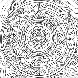 Chakra Coloring Pages