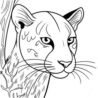 Puma Coloring Page 19593-15930