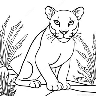 Puma Coloring Page 19593-15932