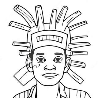 Basquiat Coloring Pages