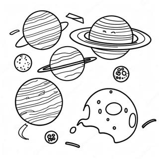 Solar System Coloring Pages