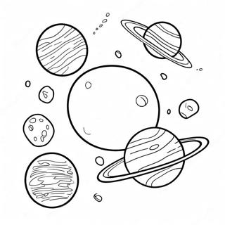 Solar System Coloring Page 1961-1674