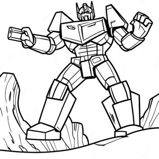 Transformers Megatron In Battle Coloring Page 19644-15973