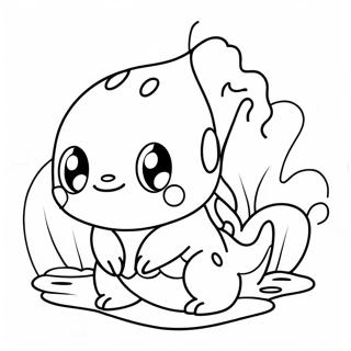 Cute Water Type Pokemon Coloring Page 19664-15996