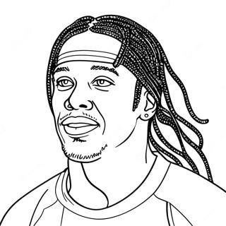 Ronaldinho Coloring Pages