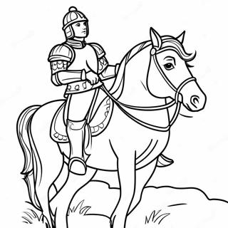 Royal Prince In Shining Armor Coloring Page 19714-16030