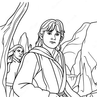 Lord Of The Rings Coloring Page 1971-1686