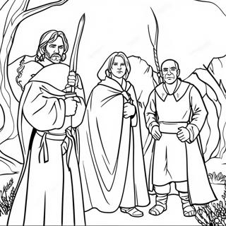 Lord Of The Rings Coloring Page 1971-1687