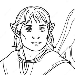 Lord Of The Rings Coloring Page 1971-1688