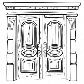 Doors Coloring Pages