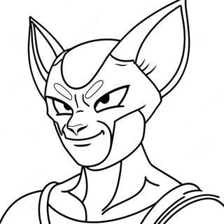 Beerus Coloring Pages