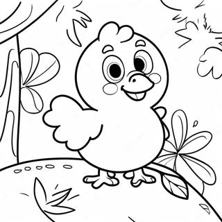 Chicka Chicka Boom Boom Coloring Page 19783-16083