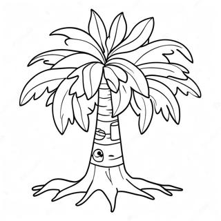 Colorful Chicka Chicka Boom Boom Tree Coloring Page 19784-16085