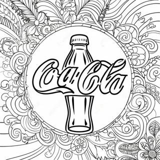 Coca Cola Logo Coloring Page 19793-16090