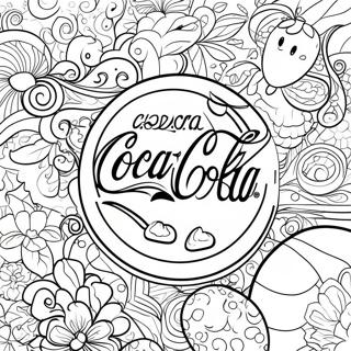 Coca Cola Logo Coloring Page 19793-16091