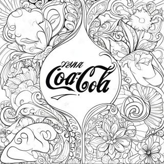 Coca Cola Logo Coloring Page 19793-16092