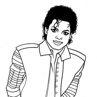 Michael Jackson Coloring Pages