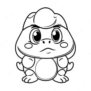 Cute Goomba Character Coloring Page 19864-16152