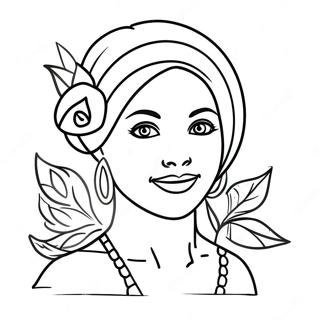 Women's Day Coloring Pages