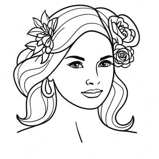 Women S Day Coloring Page 19903-16180