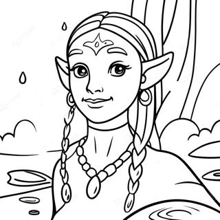 Avatar The Way Of Water Coloring Pages