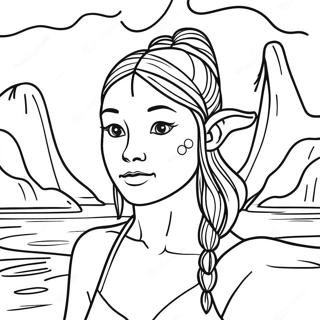 Avatar The Way Of Water Coloring Page 19913-16184