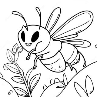 Bumblebee Coloring Page 1991-1702