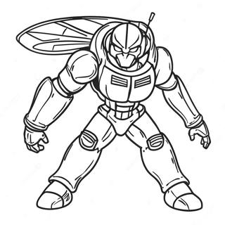 Bumblebee Coloring Page 1991-1704