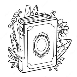 Binder Cover Coloring Page 19923-16190