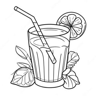 Drink Coloring Pages