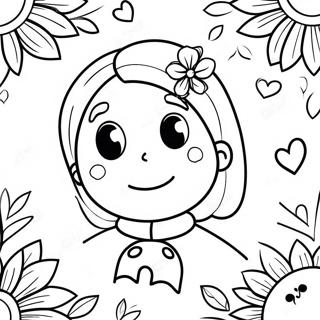 Happy Mothers Day Nana Coloring Page 19963-16228