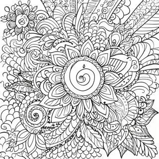 Henna Mandala Coloring Page 19973-16236